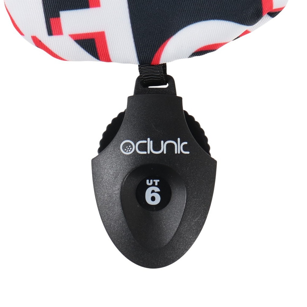 クランク（CLUNK）（メンズ、レディース）ゴルフ 総柄ユーティリティ用 ヘッドカバー CL5MNB23 NVY