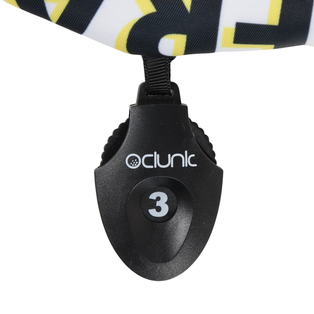 クランク（CLUNK）（メンズ、レディース）ゴルフ 総柄 フェアウェイウッド用 ヘッドカバー CL5MNB22 WHT