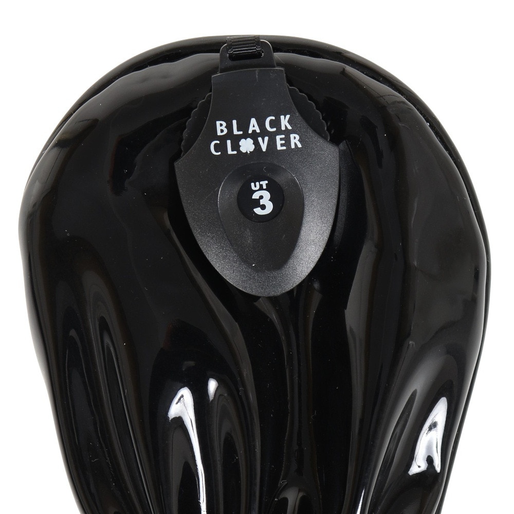 ブラッククローバー（Black Clover）（メンズ、レディース）ゴルフ Polly ユーティリティ用 ヘッドカバー BA5MNB14 BLK