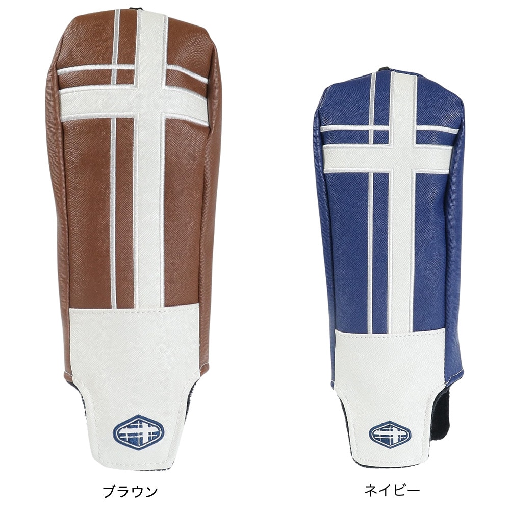 フィドラ（FIDRA）（メンズ、レディース）ゴルフ 2TONE フェアウェイウッド用 フェアウェイウッドカバー FD5PNB26 BRN