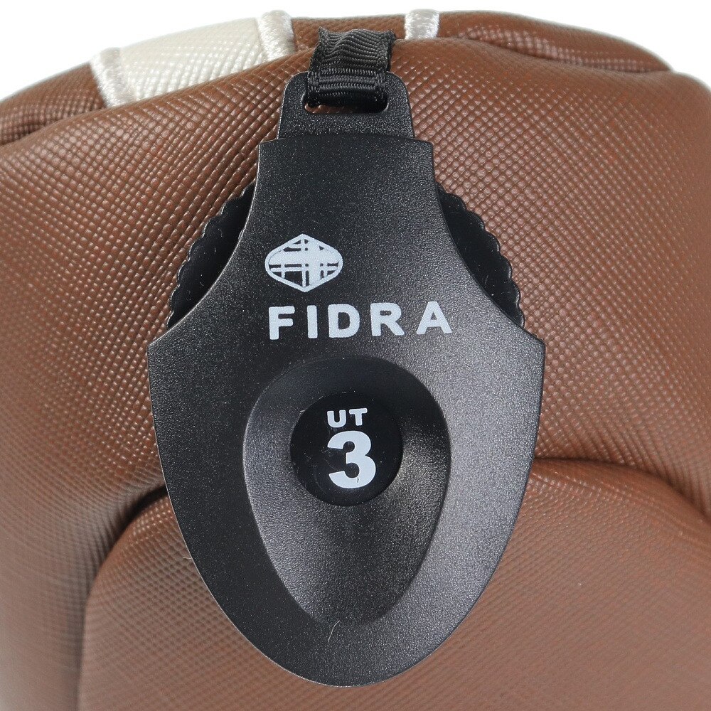 フィドラ（FIDRA）（メンズ、レディース）ゴルフ 2TONE ユーティリティー用 ユーティリティーカバー FD5PNB27 BRN