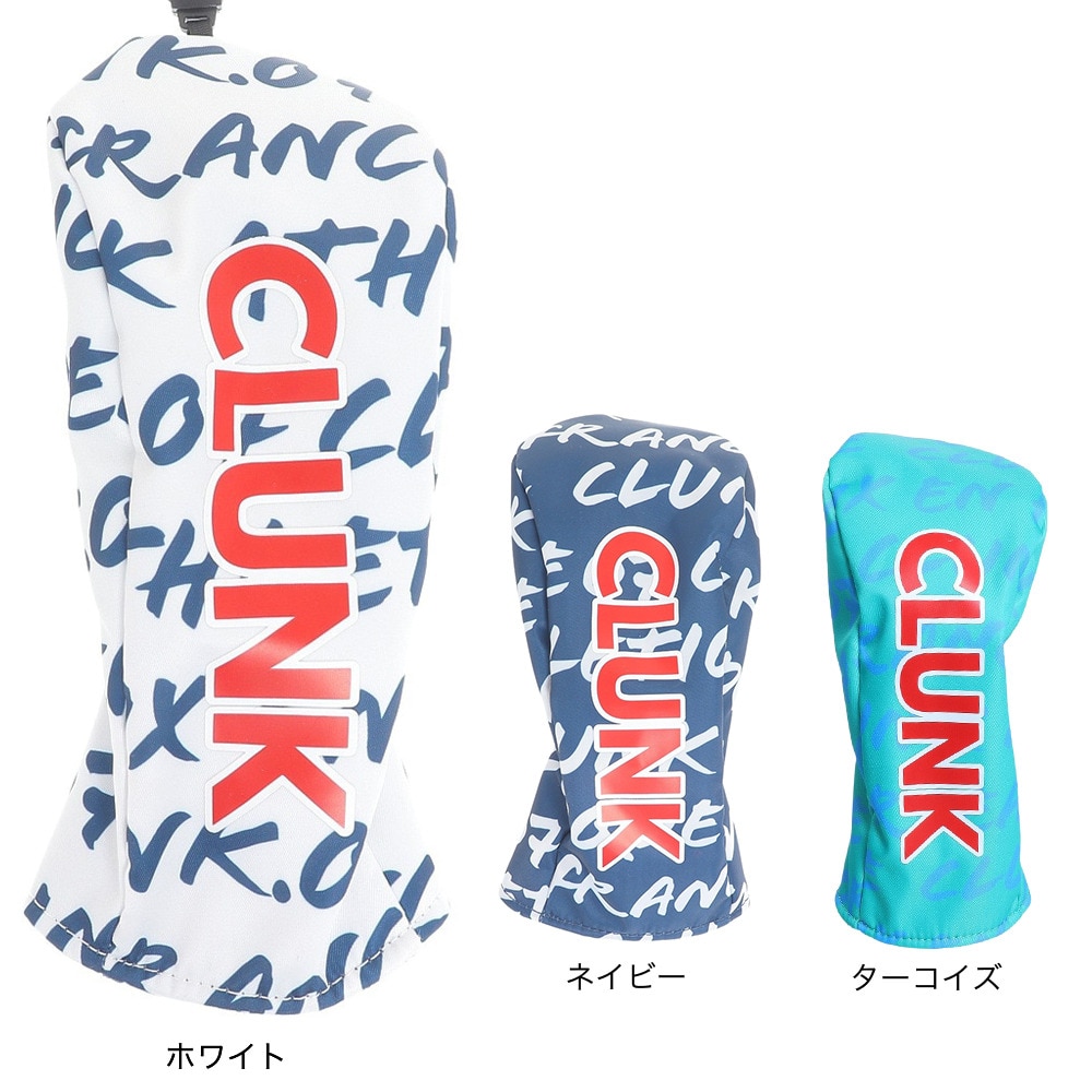 クランク（CLUNK）（メンズ）ゴルフ フェアウェイウッド用ヘッドカバー BRUSHシリーズ CL5PNB14 MINT