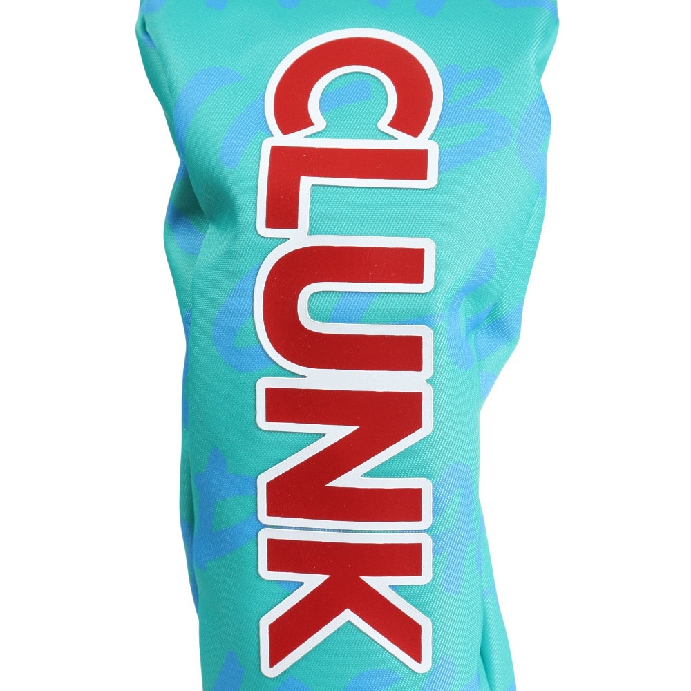 クランク（CLUNK）（メンズ、レディース）ゴルフ ヘッドカバー ユーティリティ用 BRUSHシリーズ CL5PNB15 MINT