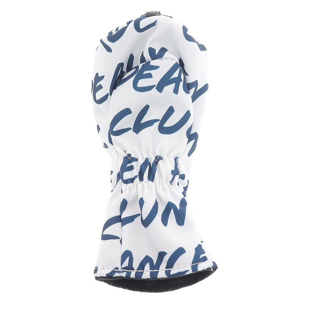 クランク（CLUNK）（メンズ、レディース）ゴルフ ヘッドカバー ユーティリティ用 BRUSHシリーズ CL5PNB15 WHT