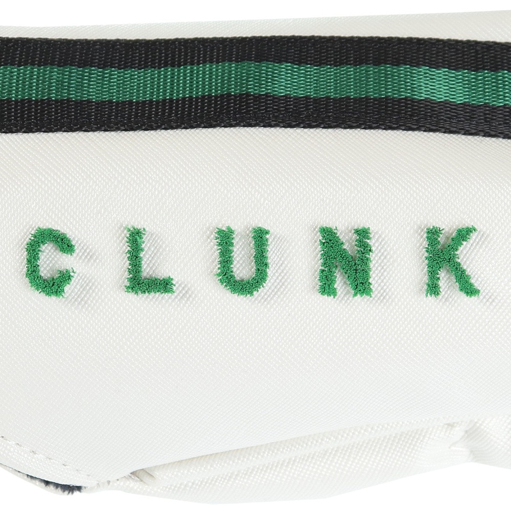 クランク（CLUNK）（メンズ、レディース）ゴルフ ドライバー用 ヘッドカバー SHIBAFUシリーズ CL5PNB68 WHT