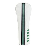 クランク（CLUNK）（メンズ、レディース）ゴルフ フェアウェイウッド用 ヘッドカバー SHIBAFUシリーズ CL5PNB69 WHT