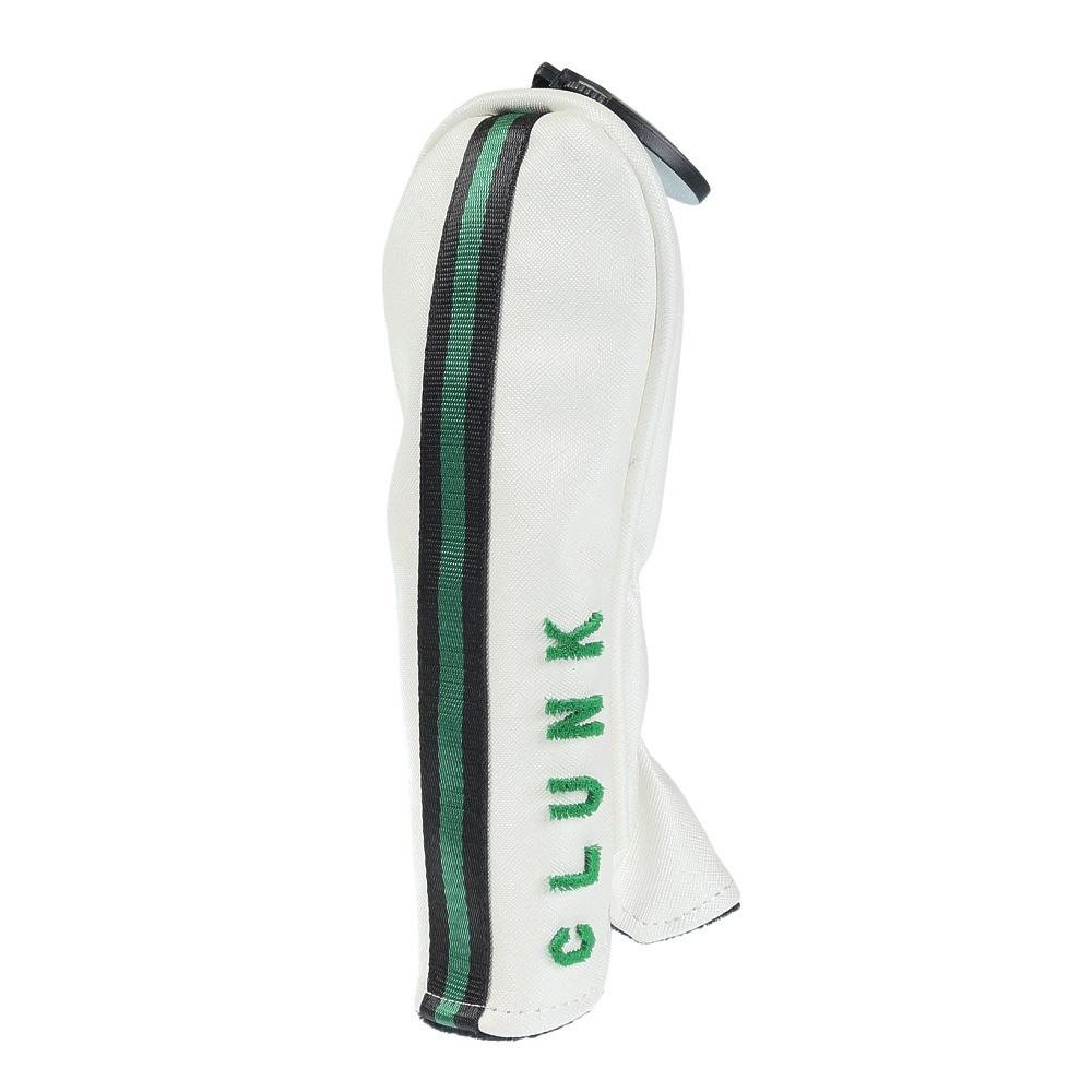 クランク（CLUNK）（メンズ、レディース）ゴルフ ユーティリティ用 ヘッドカバー SHIBAFUシリーズ CL5PNB70 WHT