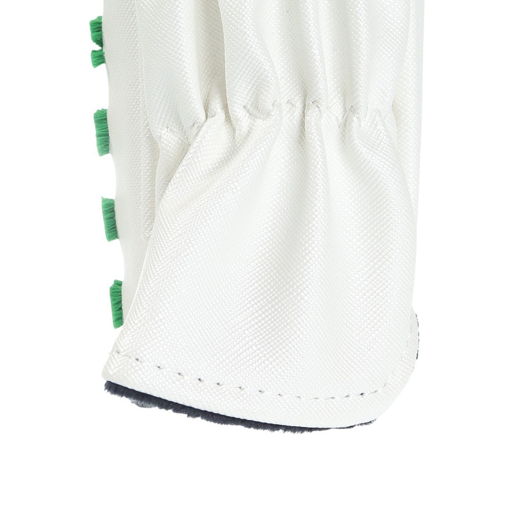 クランク（CLUNK）（メンズ、レディース）ゴルフ ユーティリティ用 ヘッドカバー SHIBAFUシリーズ CL5PNB70 WHT