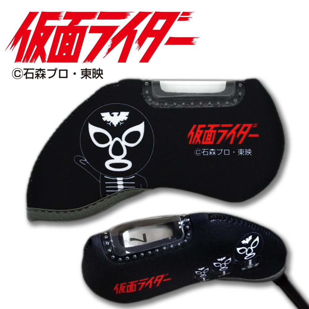 ホクシン（Hokushin）（メンズ、レディース）ゴルフ 仮面ライダー ショッカー アイアン用ヘッドカバー OHC003