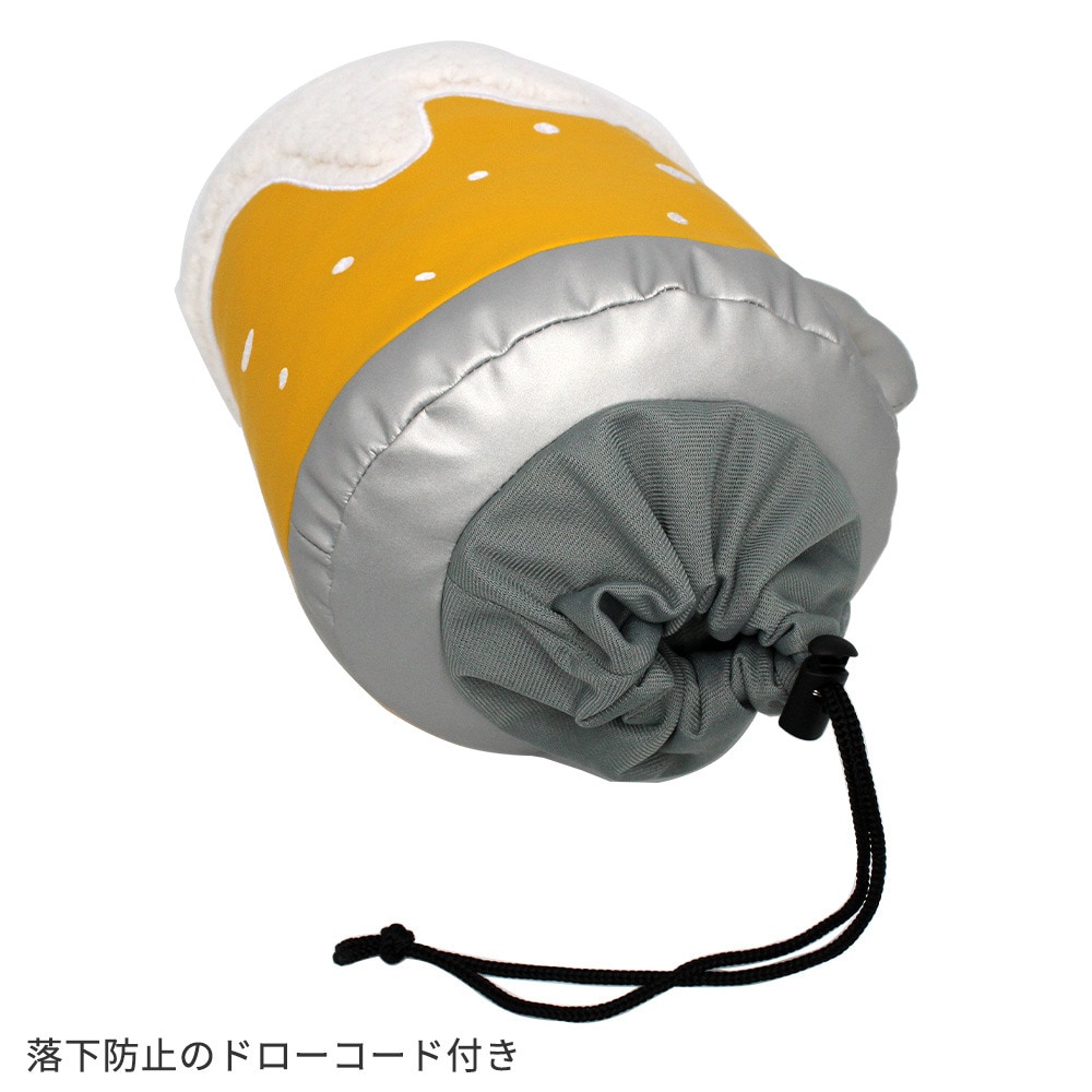 ホクシン（Hokushin）（メンズ、レディース）ゴルフ ヘッドカバー ドライバー用 ビールジョッキ OHC0049