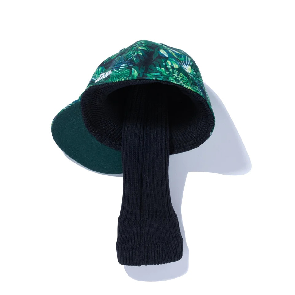 ニューエラ（NEW ERA）（メンズ、レディース）ゴルフ ヘッドカバー ドライバー用 グリーンボタニカル キャップモチーフ 13517870