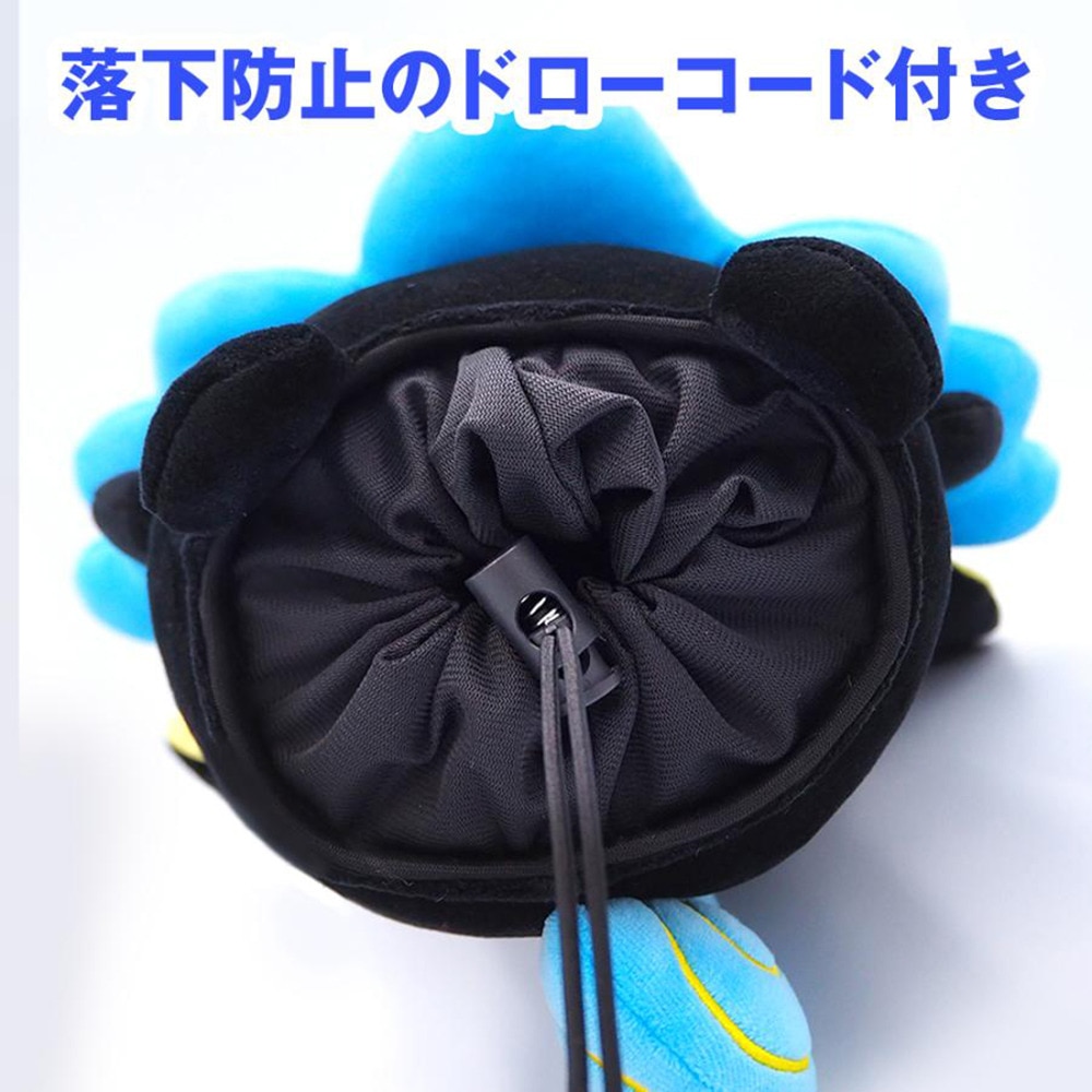 ホクシン（Hokushin）（メンズ、レディース）ゴルフ ヘッドカバー ドライバー用 シーサー BK OKWHD-BK
