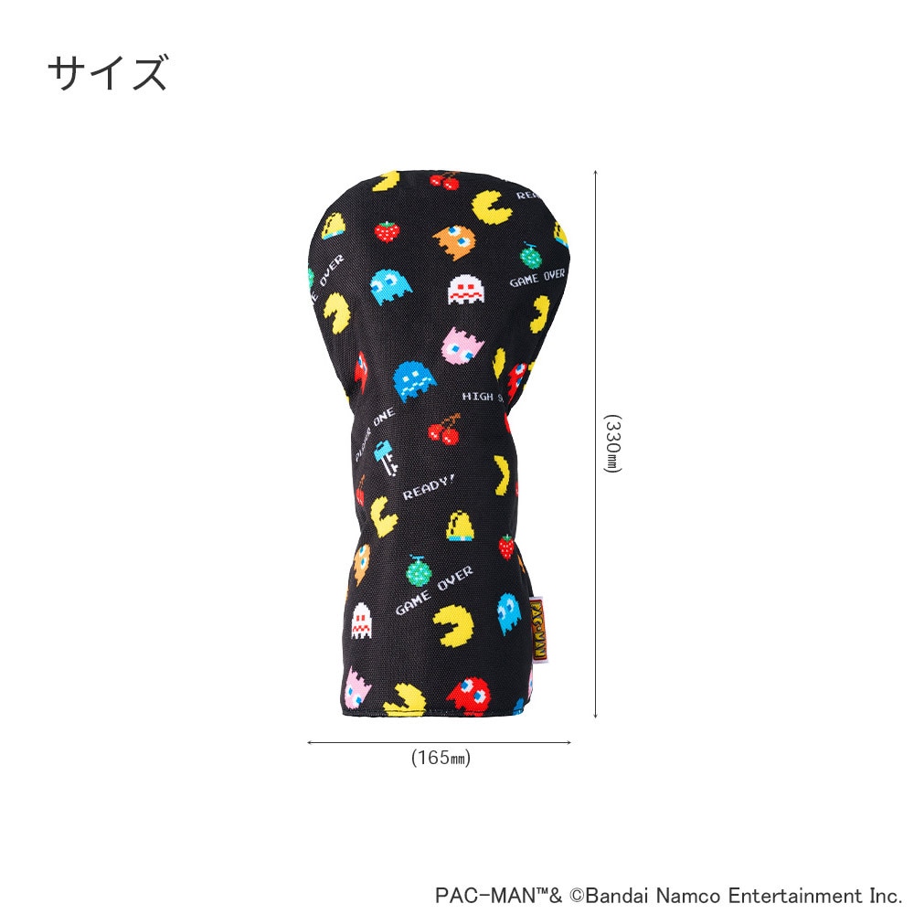 ホクシン（Hokushin）（メンズ、レディース）ゴルフ パックマン ドライバー用ヘッドカバー OHC57 PACHC DR