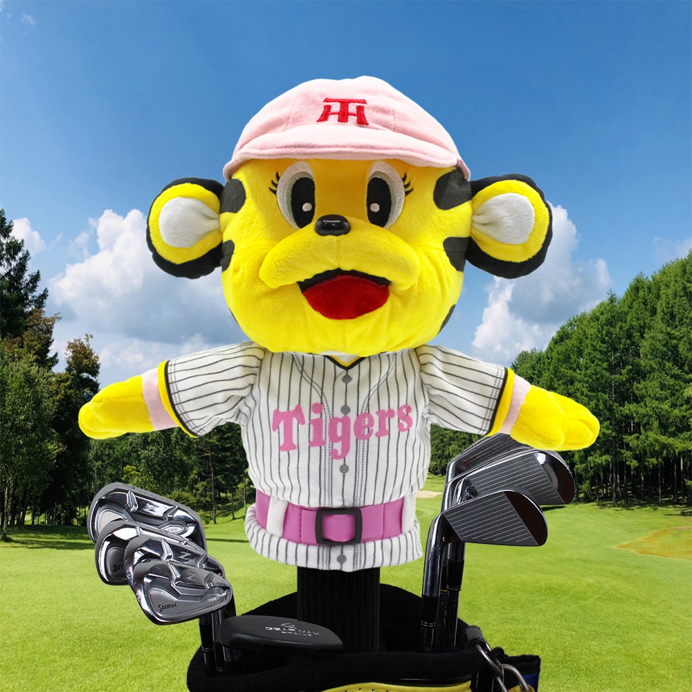 ホクシン（Hokushin）（メンズ、レディース）ゴルフ ヘッドカバー フェアウェイウッド用 タイガース ラッキー OHC53