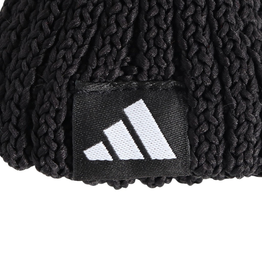 アディダス（adidas）（メンズ、レディース）ゴルフ 3ストライプ ニット ヘッドカバー 番手タグ付き JTY35-IS6562 BK/WH
