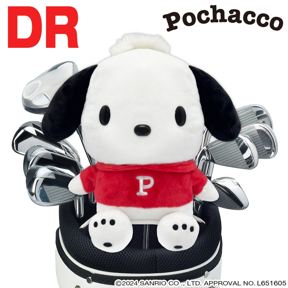 ホクシン（Hokushin）（メンズ、レディース）ゴルフ ポチャッコ ヘッドカバー ドライバー用 PCHD1 ポチャッコHC DR