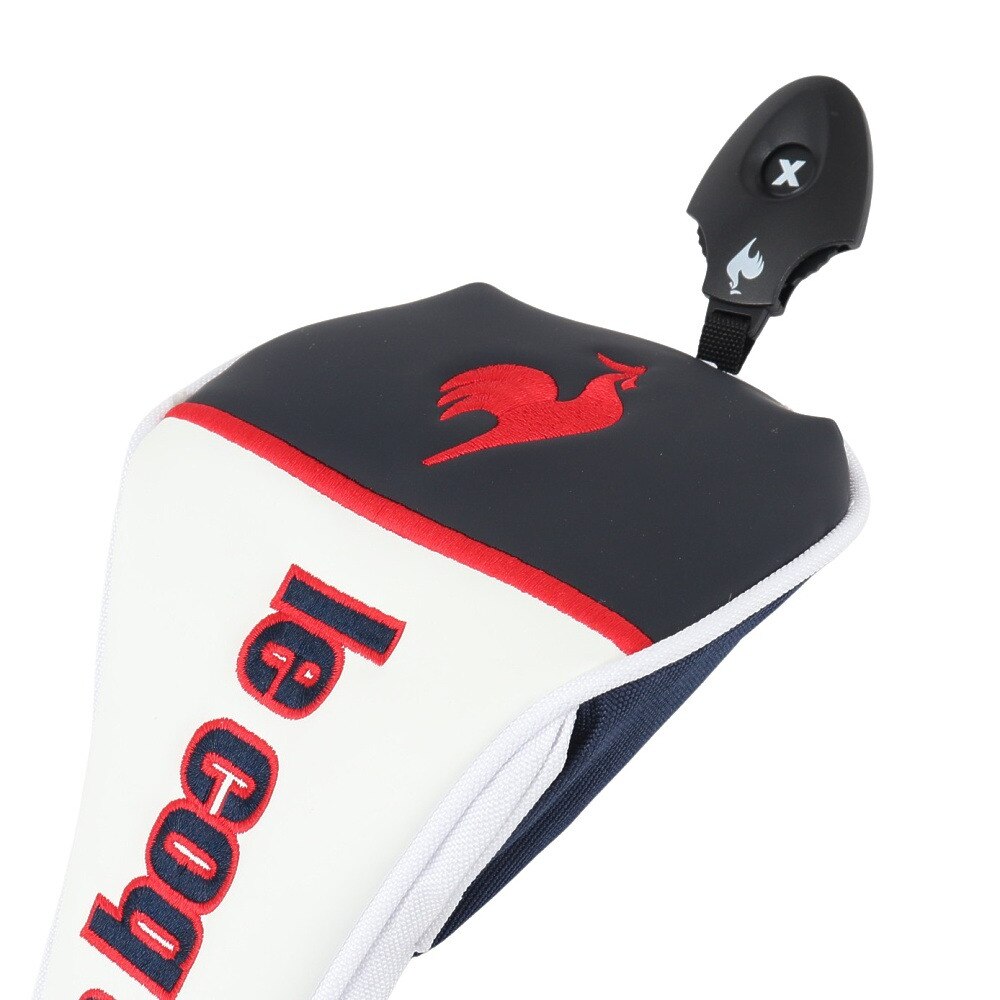 ルコックスポルティフ（lecoqsportif）（メンズ、レディース）フェアウェイウッド用 ヘッドカバー マグネットタイプ LG5SHC30M WH00