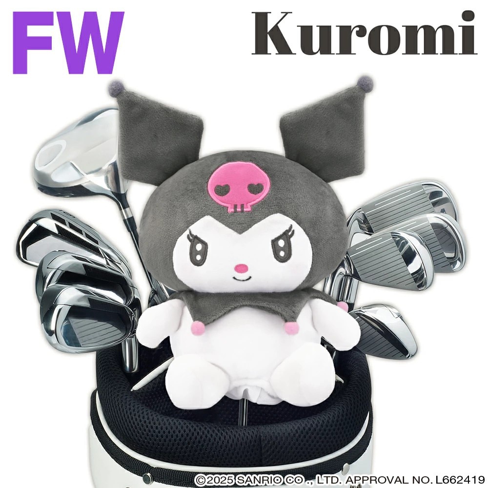 ホクシン（Hokushin）（メンズ、レディース）クロミヘッドカバー フェアウェイウッド用 KUHF1 クロミFW