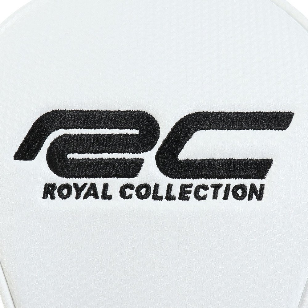 ロイヤルコレクション（ROYALCOLLECTION）（メンズ、レディース）ゴルフ ドライバー用 ヘッドカバー RCHC-211D WHITE