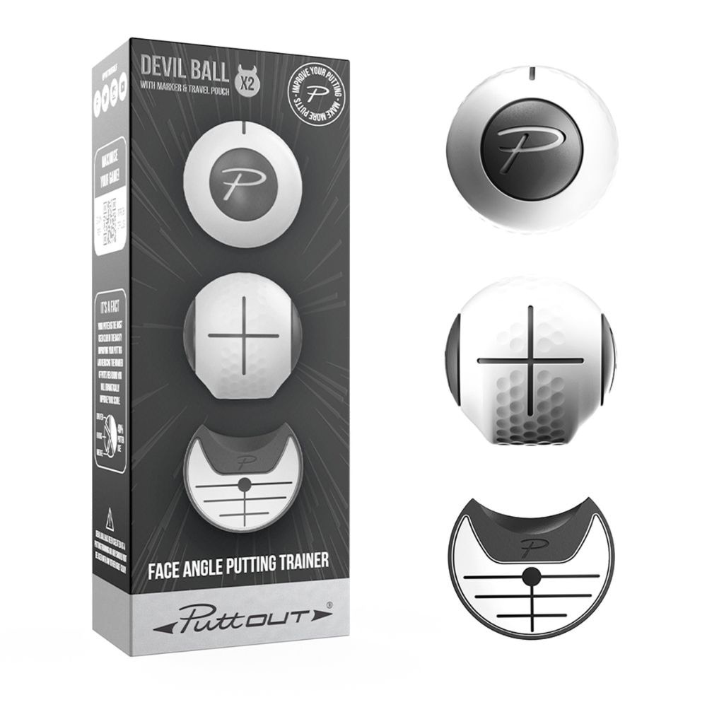 PuttOUT（PuttOUT）（メンズ、レディース）ゴルフ トレーニング用品 デビルボール PUT-DEVILBALL