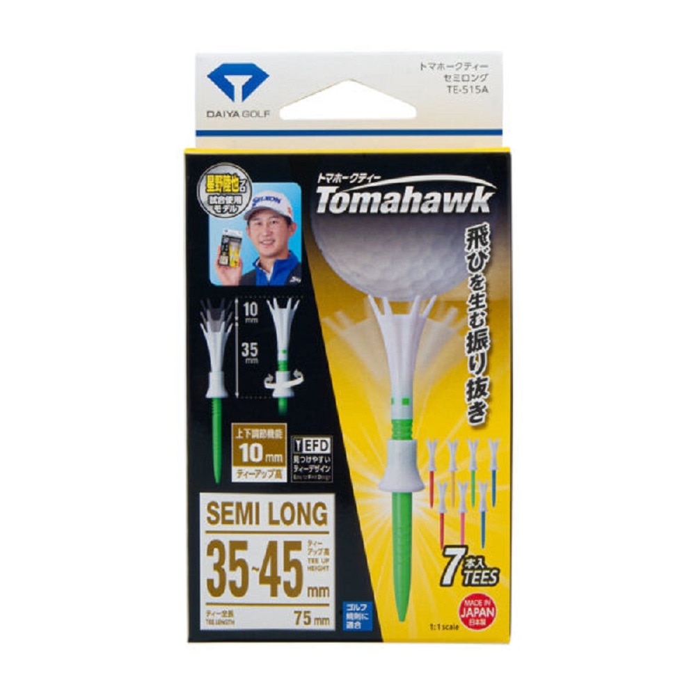 ダイヤ（DAIYA）（メンズ）トマホークティーセミロング 7本入 TE-515A