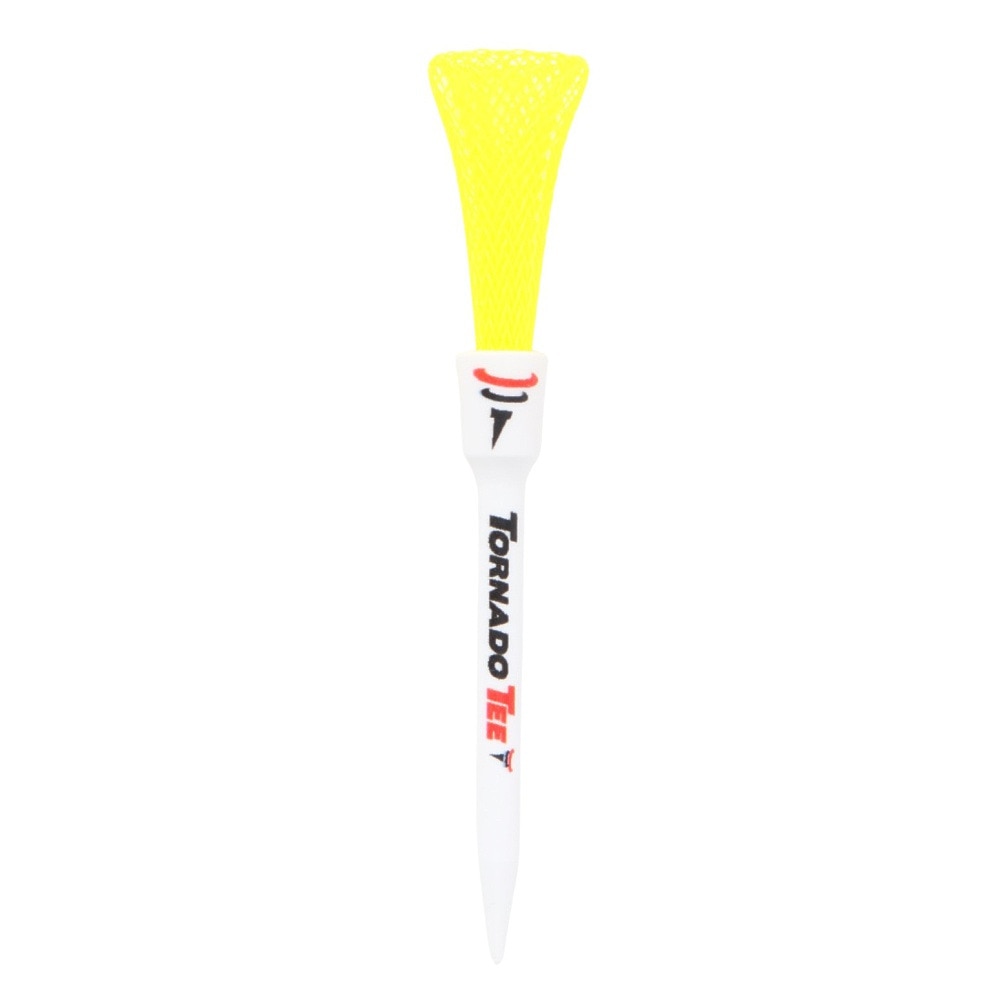 レベルコ（LEVELCO）（メンズ、レディース）ゴルフ トルネードティー YELLOW 5本入