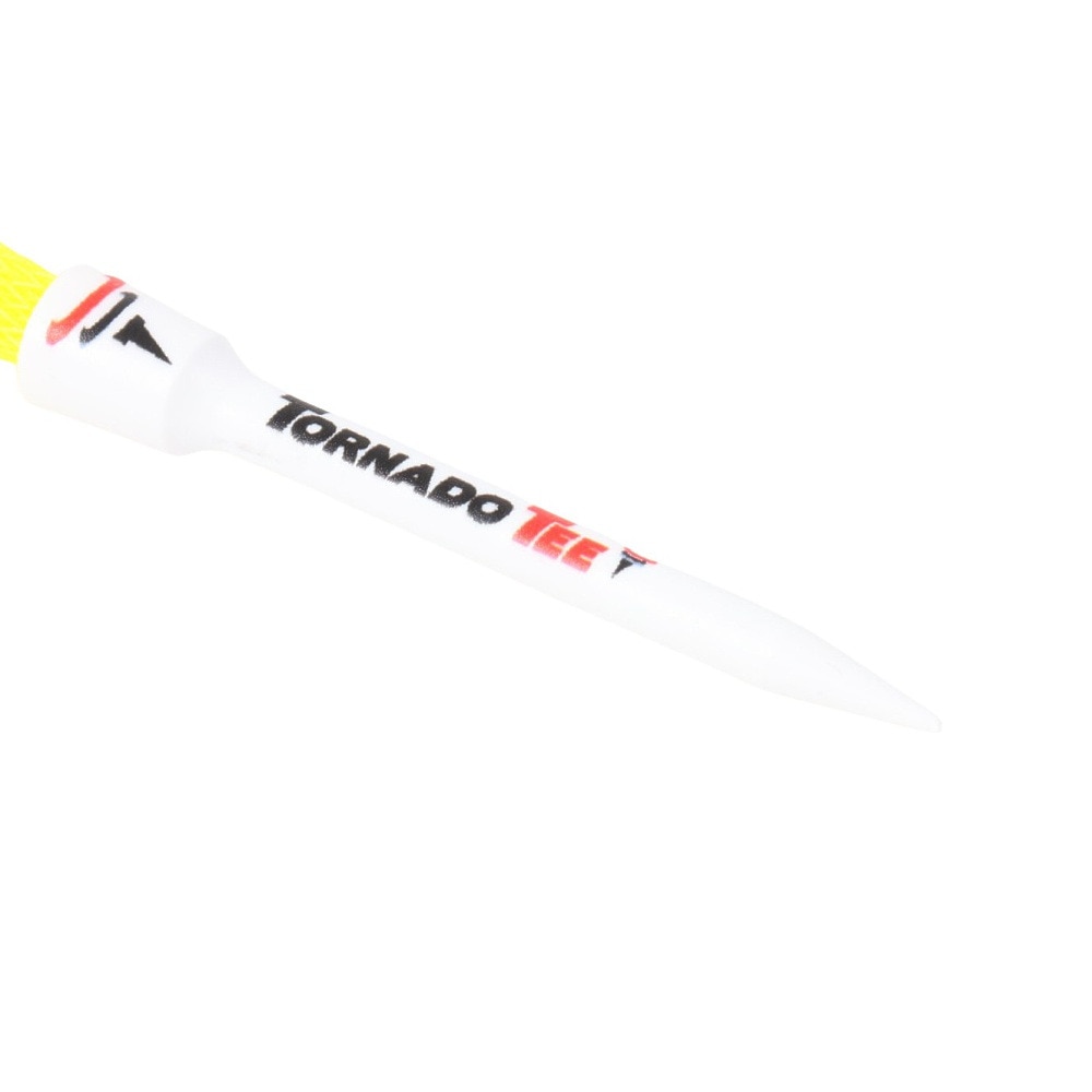 レベルコ（LEVELCO）（メンズ、レディース）ゴルフ トルネードティー YELLOW 5本入