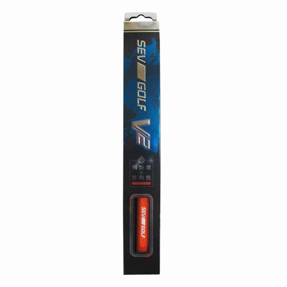セブゴルフ（SEV GOLF）（メンズ、レディース）SEVGLIP V2ラバーグリップ (60径・約50g・ライン有) ORG:SGGR-02R V2ORG
