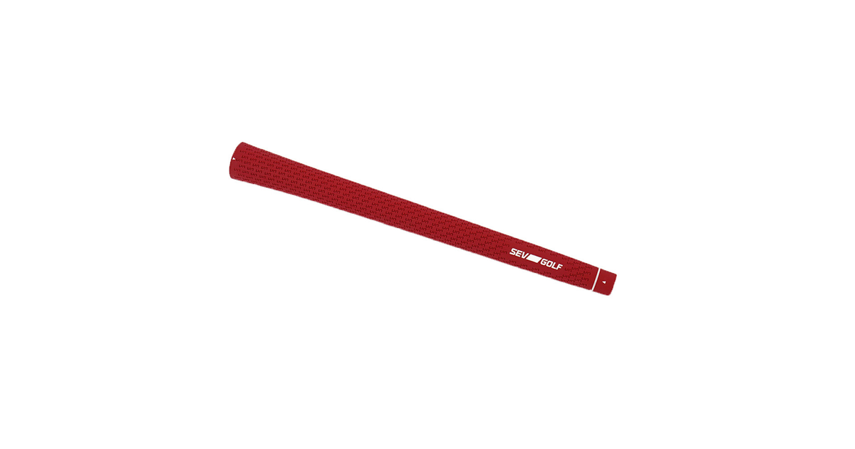 セブゴルフ｜SEVGLIP V2ラバーグリップ (60径・約50g・ライン有) RED:SGGR-02R V2RED - ゴルフ用品はヴィクトリアゴルフ