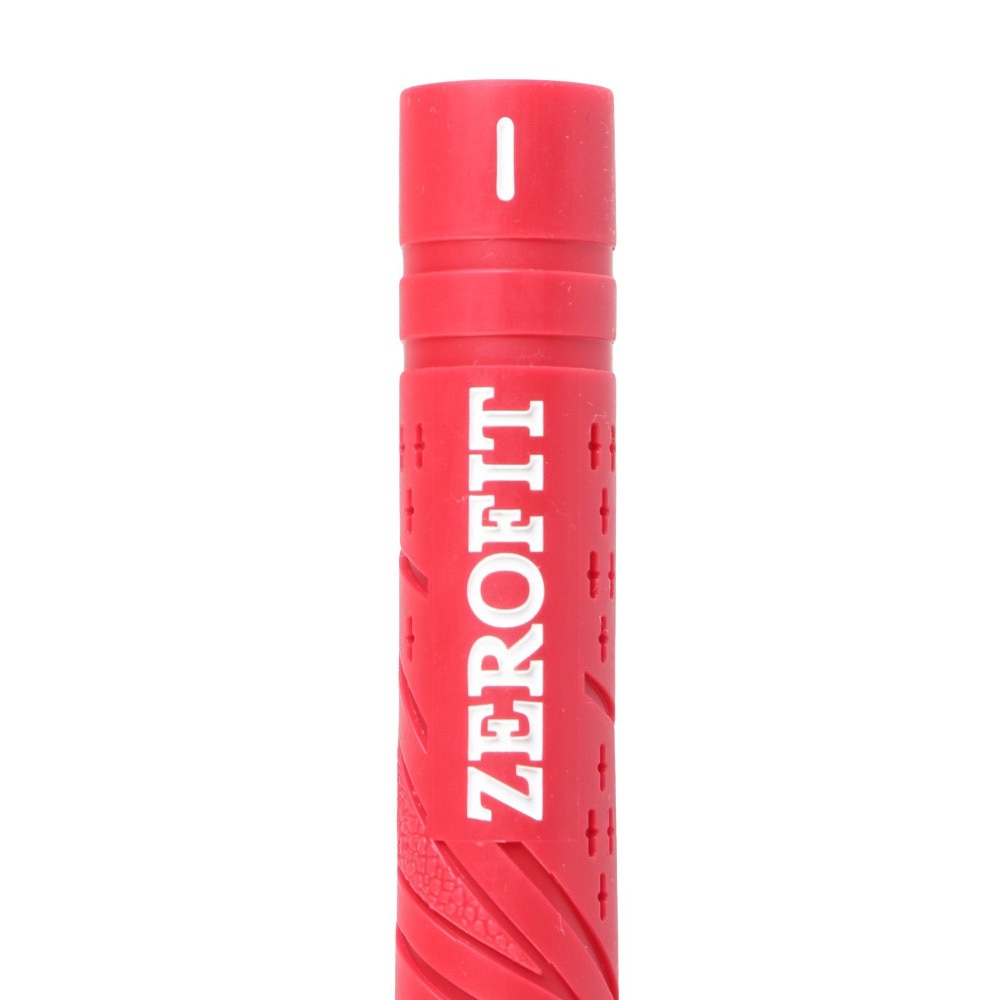 ゼロフィット（ZEROFIT）（メンズ、レディース）ゴルフ グリップ 50g バックライン有り ZIGRMB-50X RED