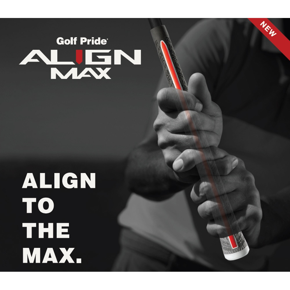 ゴルフプライド（Golf Pride）（メンズ、レディース）ゴルフ グリップ ALIGN MAX MID +4 60X