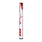 (メンズ、レディース)ゴルフ グリップ ゼネルジーフラッツォ2.0 WH/RD GR-249 210