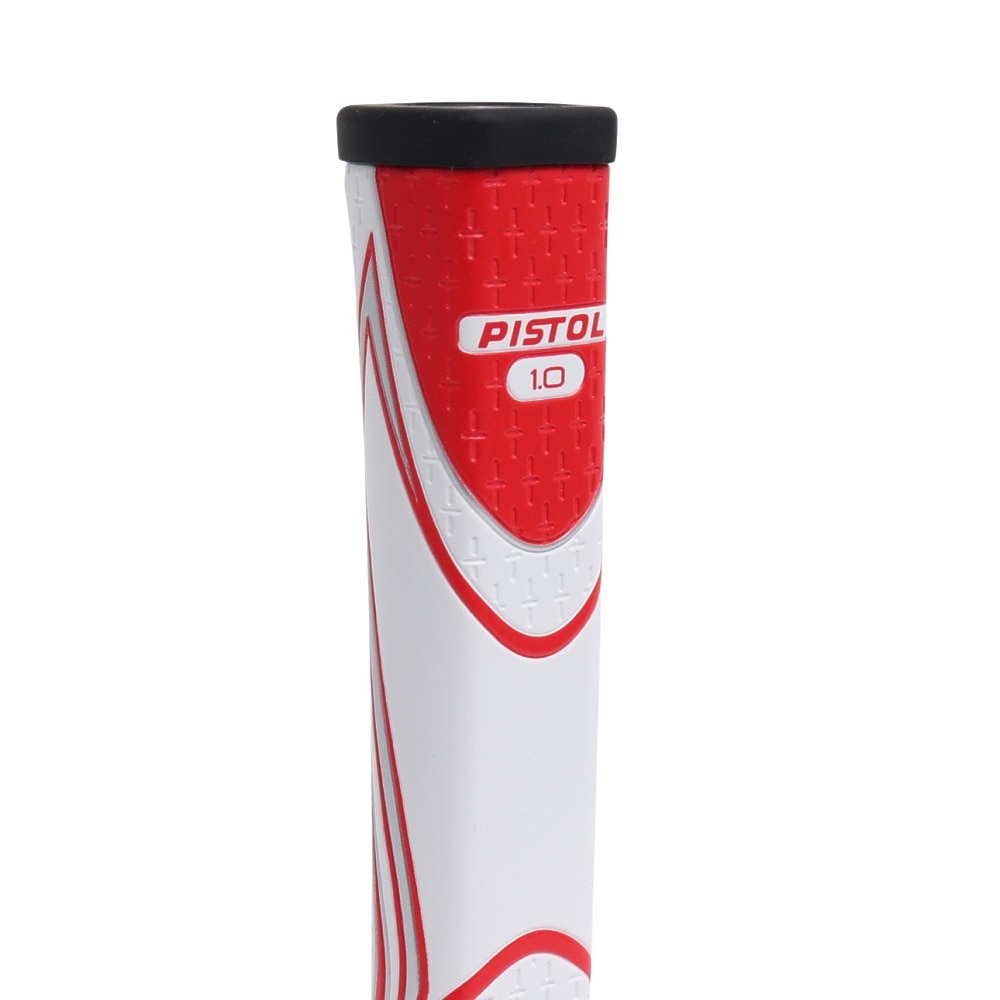 スーパーストローク（メンズ、レディース）ゴルフ パターグリップ ゼネルジーピストル1．0 WH/RD GR-256 210