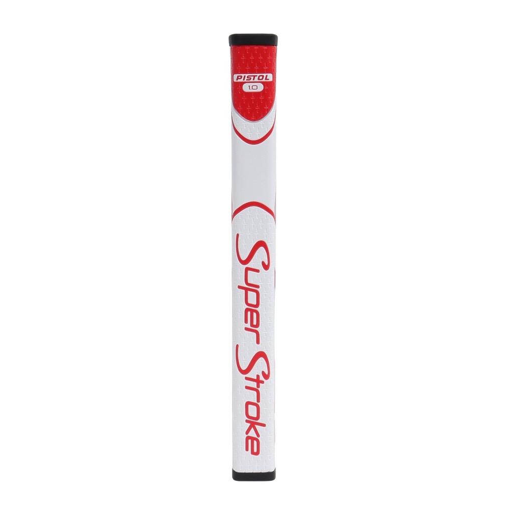 スーパーストローク（メンズ、レディース）ゴルフ パターグリップ ゼネルジーピストル1．0 WH/RD GR-256 210