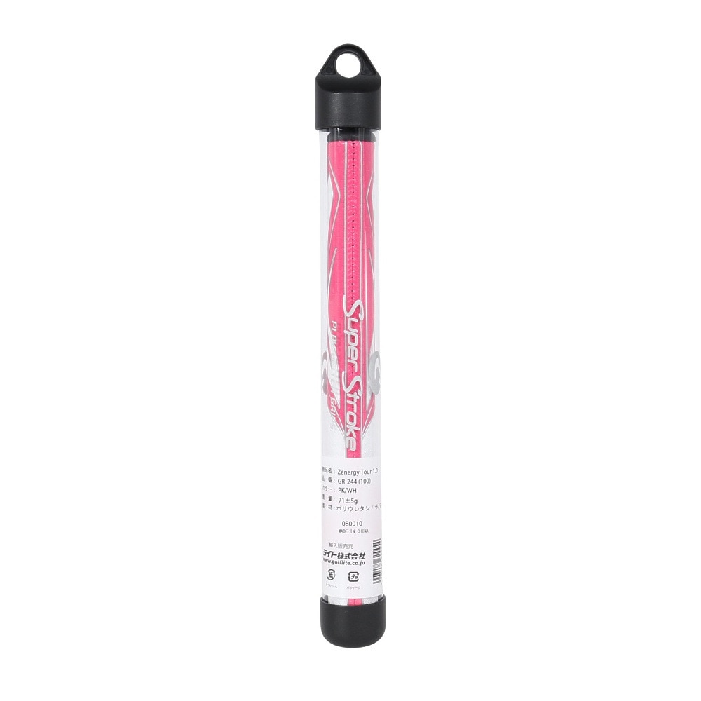 スーパーストローク（Super Stroke）（メンズ、レディース）パターグリップ Zenergy Tour 1.0 PK/WH GR-244 100