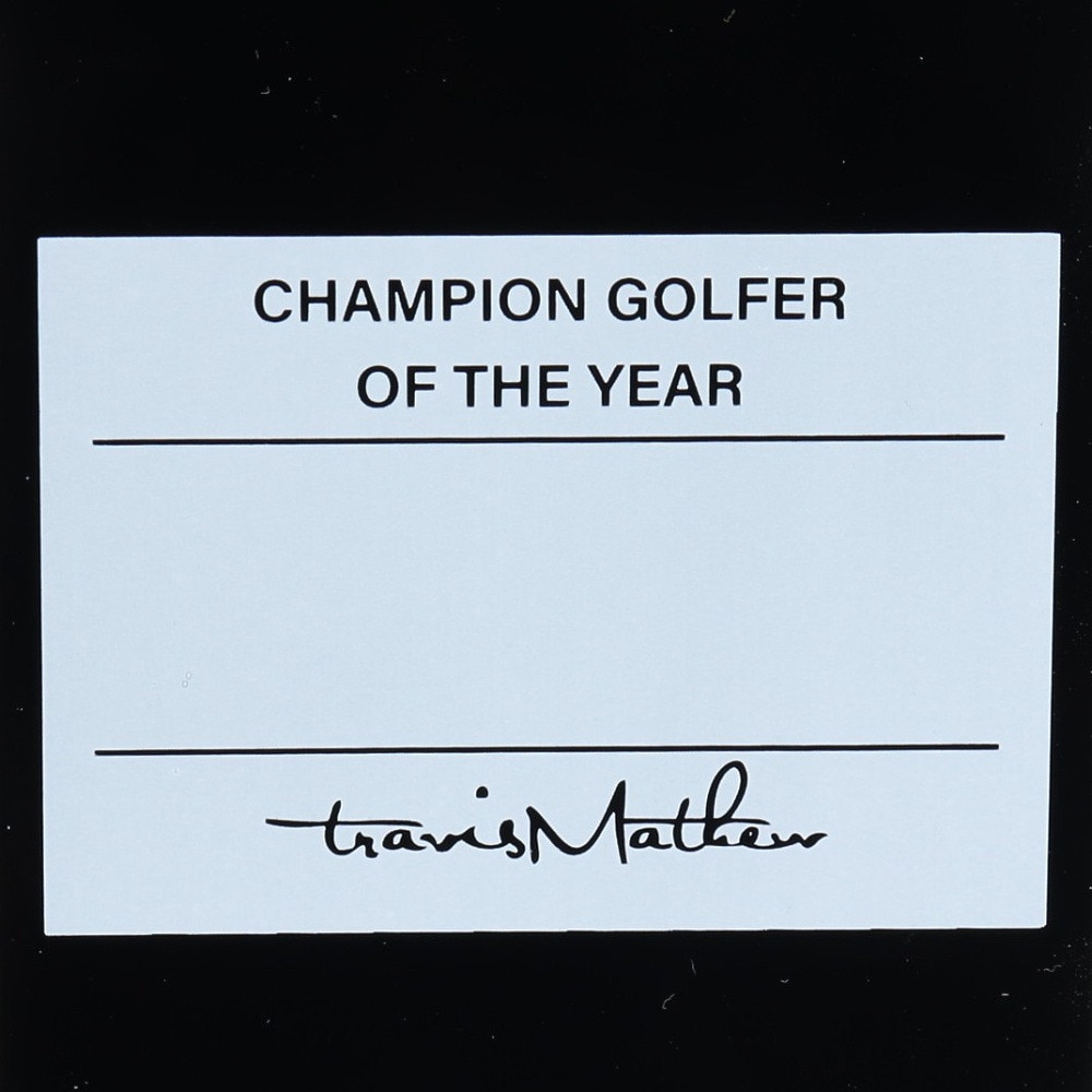 トラヴィスマシュー（Travis Mathew）（メンズ、レディース）ゴルフ ネームタグ 7AL932-0BLK