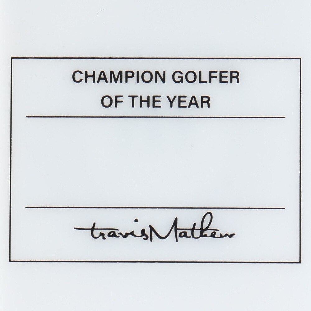 トラヴィスマシュー（Travis Mathew）（メンズ、レディース）ゴルフ ネームタグ 7AL932-1WHT