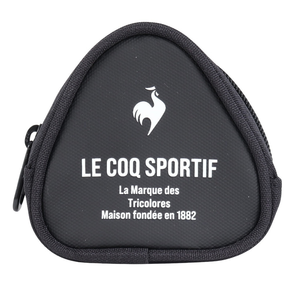 ルコックスポルティフ（lecoqsportif）（メンズ、レディース）ゴルフ ボールホルダー 3個用 QQBXJX62 BK00