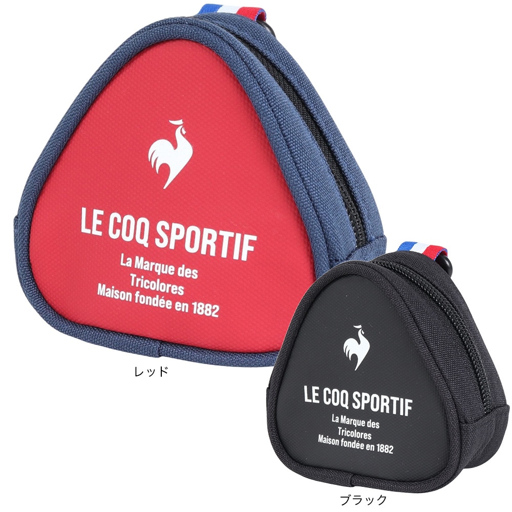 ルコックスポルティフ（lecoqsportif）（メンズ、レディース）ゴルフ ボールホルダー 3個用 QQBXJX62 BK00