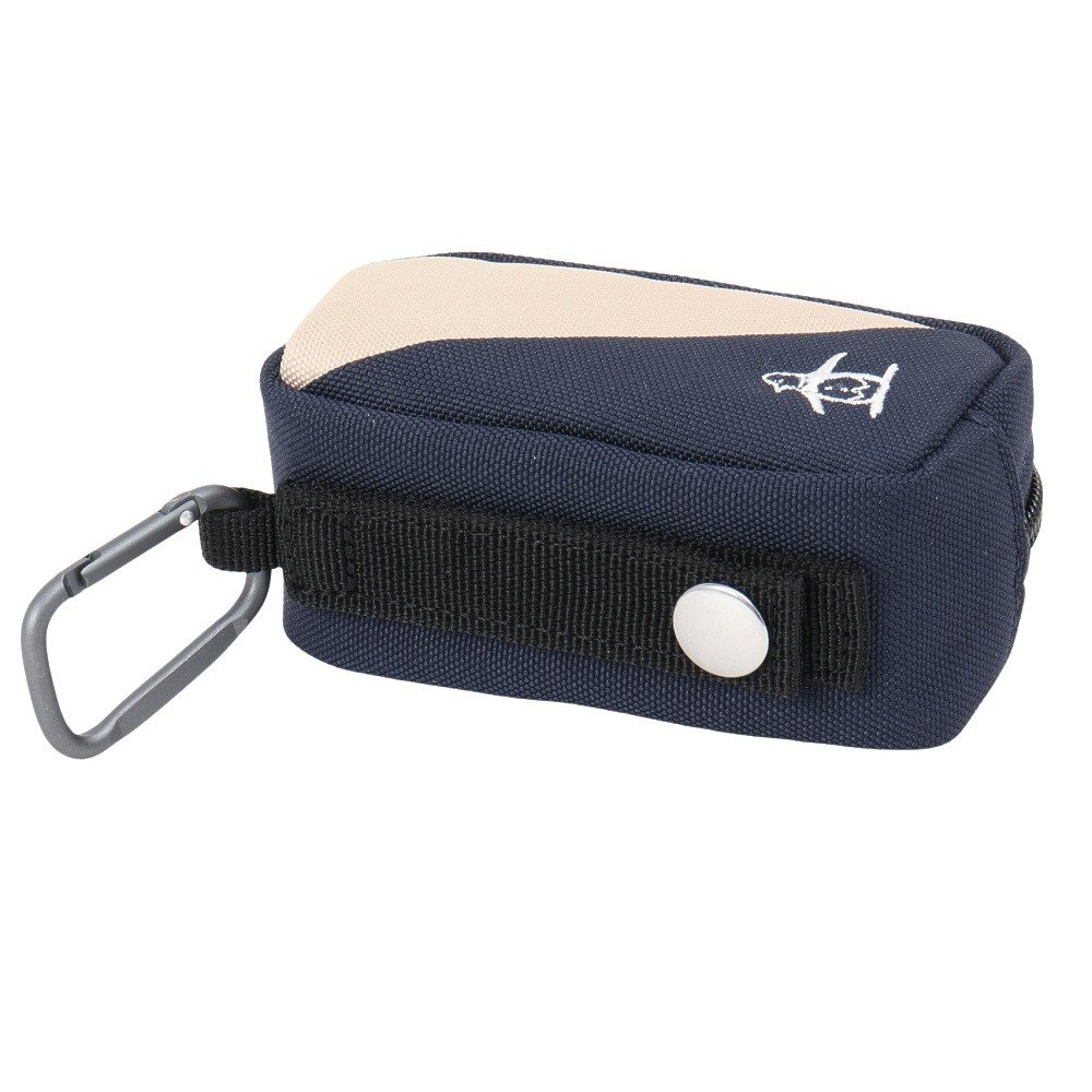 マンシング（MUNSING）（メンズ、レディース）ゴルフ バイカラーボールホルダー 2個用 MG6SBZ00U NV00