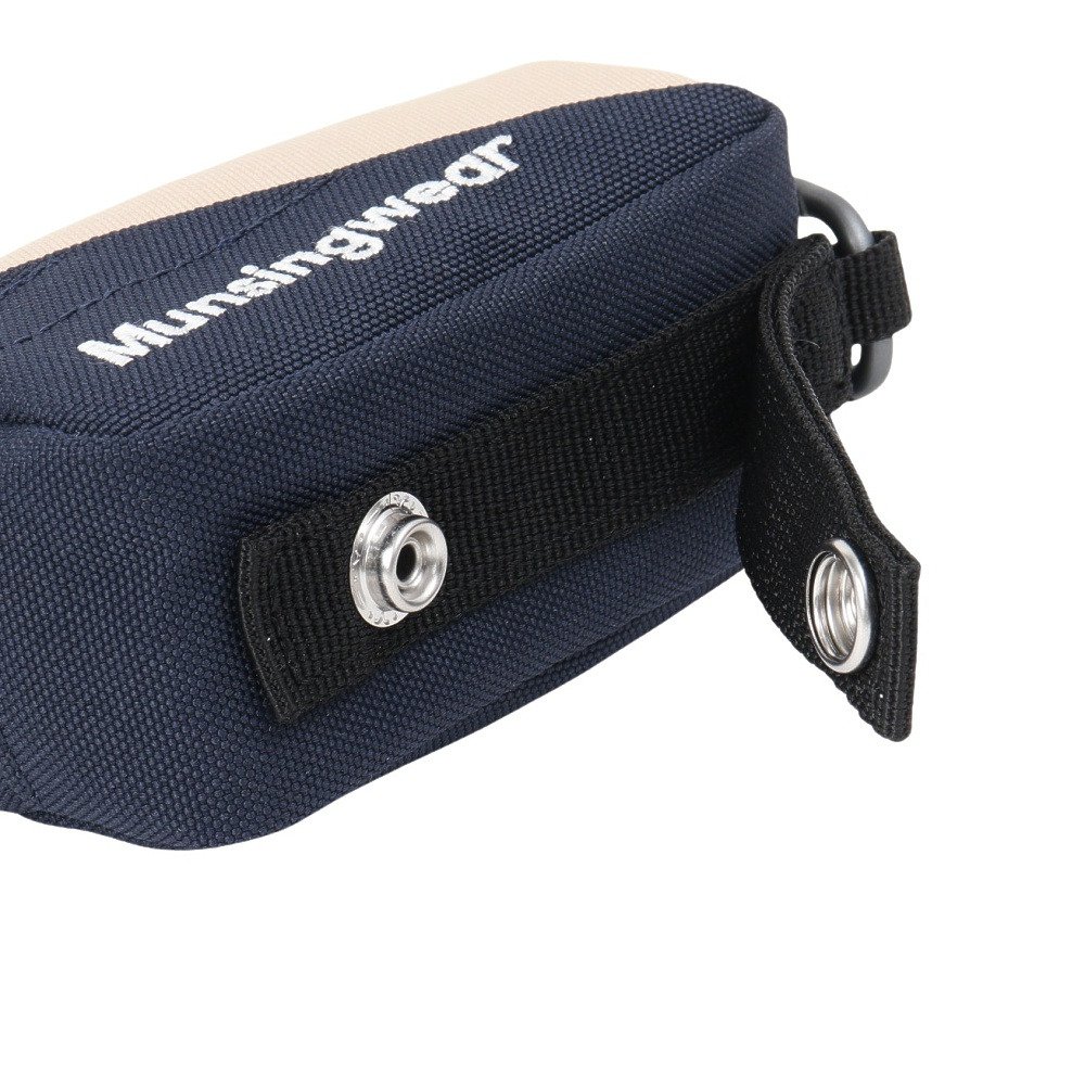 マンシング（MUNSING）（メンズ、レディース）ゴルフ バイカラーボールホルダー 2個用 MG6SBZ00U NV00