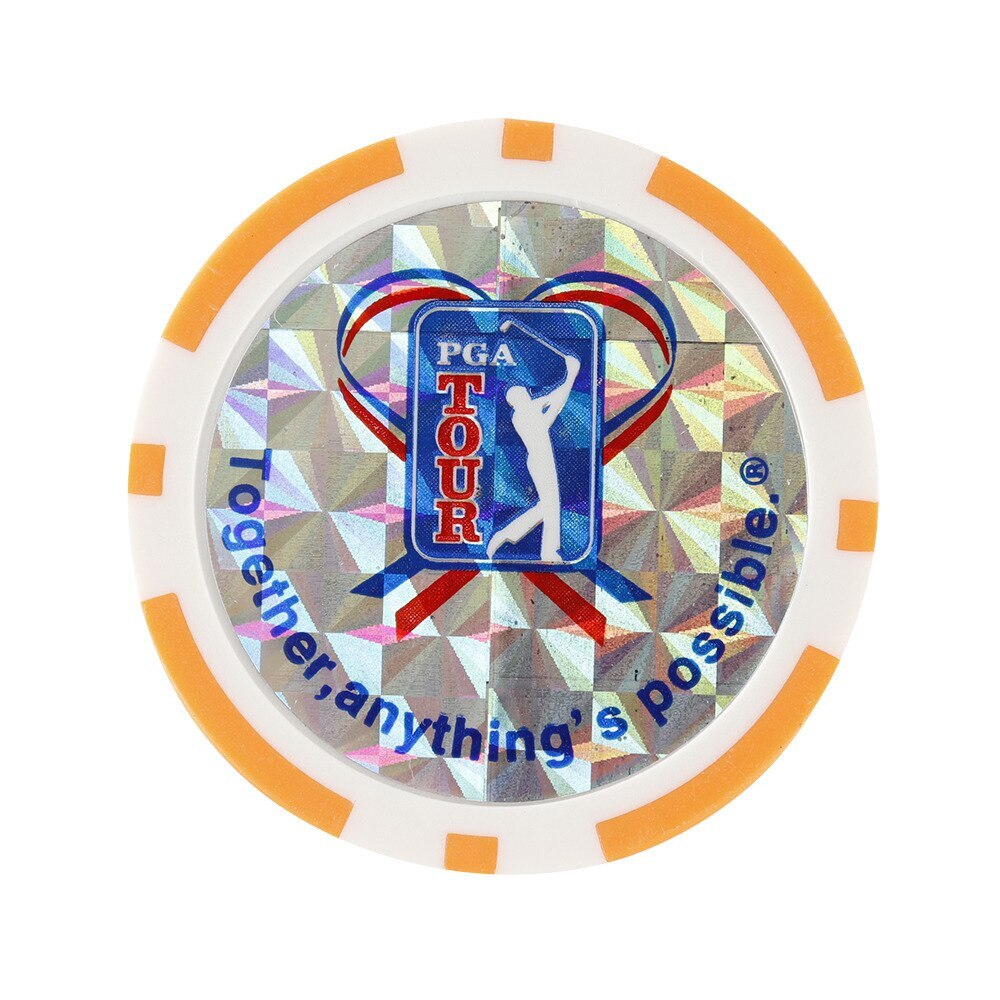 ピージーエー（PGA TOUR）（メンズ、レディース）PGAツアカジノマーカー 430PGA9PG0001 ORG