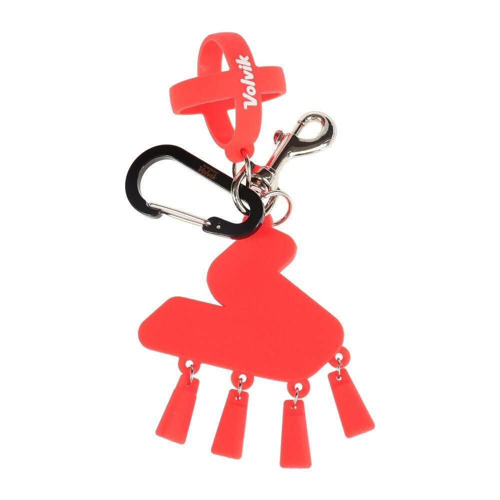 ボルビック（Volvik）（メンズ、レディース）ボール&ティー ホルダー RED