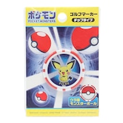 (メンズ、レディース)ポケモン ピチュー ゴルフマーカー チップタイプ PMMC006