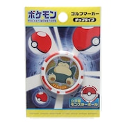 (メンズ、レディース)ポケモン カビゴン ゴルフマーカー チップタイプ PMMC007