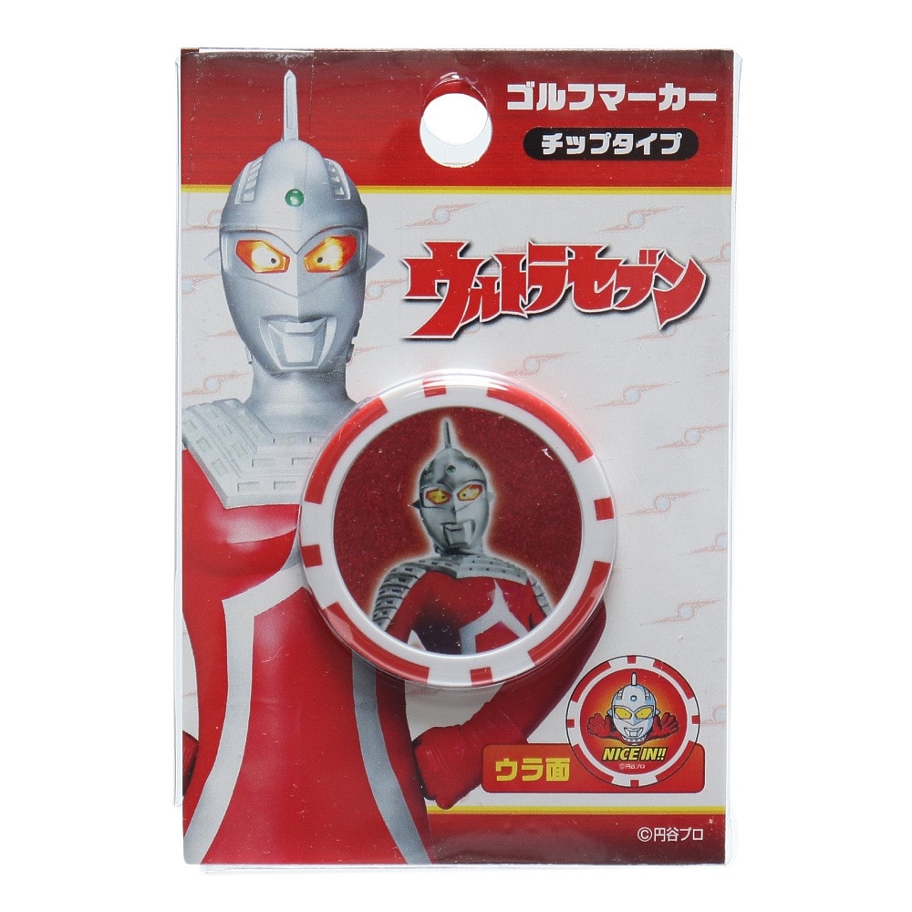 ホクシン（Hokushin）（メンズ、レディース）ウルトラマンセブン ゴルフマーカー チップタイプ UMMC002