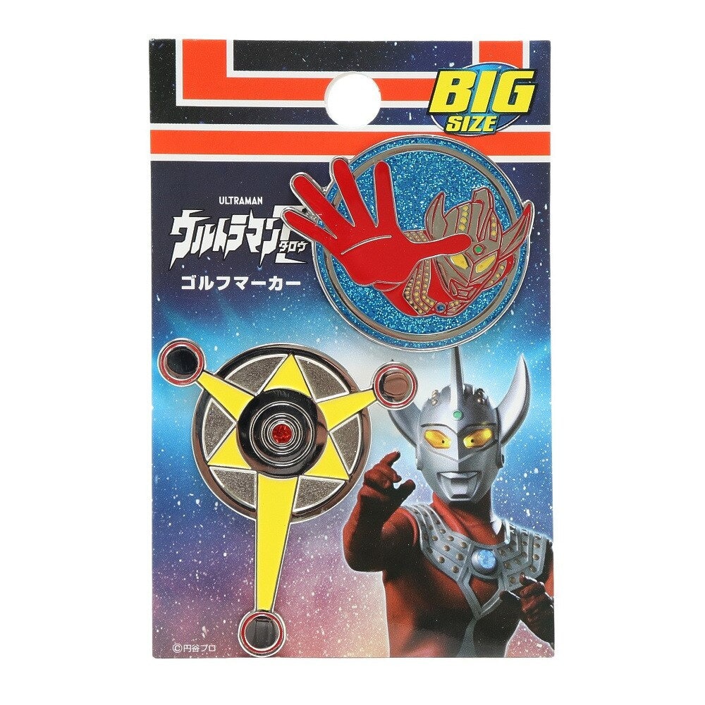 ホクシン（Hokushin）（メンズ、レディース）ウルトラマンタロウ ゴルフマーカー BIGサイズ UTM001 ゴルフ用品はヴィクトリアゴルフ
