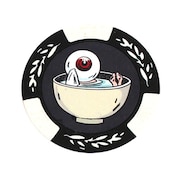 (メンズ、レディース、キッズ)ゲゲゲの鬼太郎 チップ型マーカー MK0010-02 WH