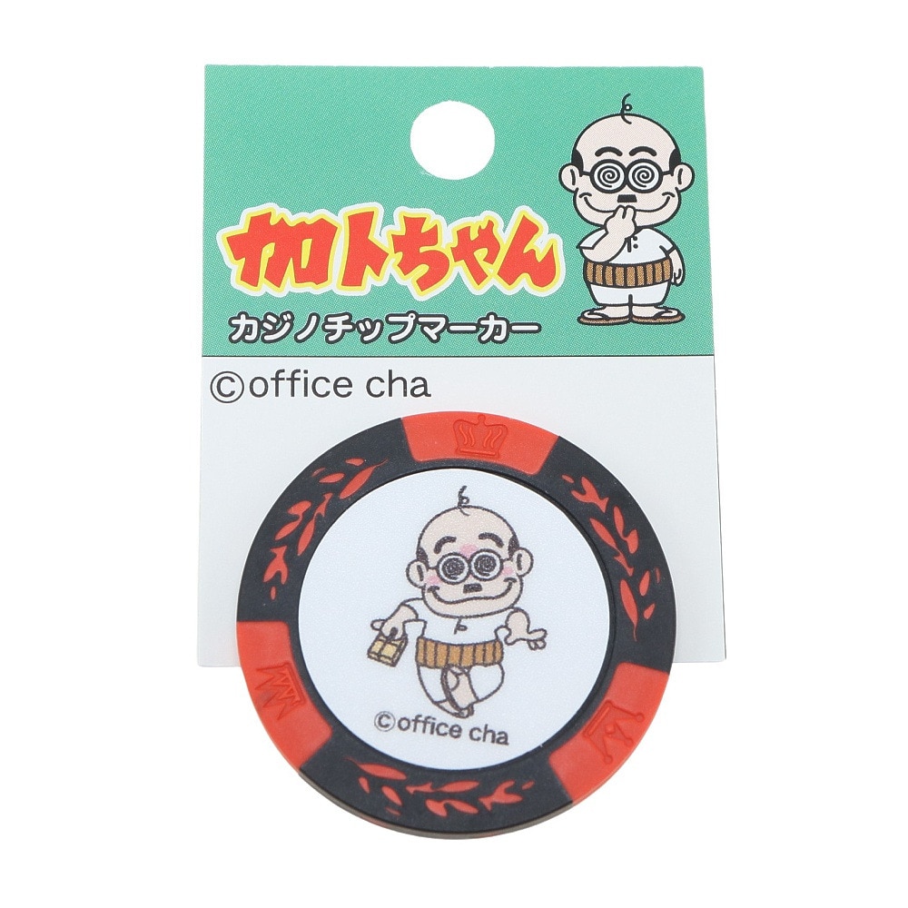 ホクシン（Hokushin）（メンズ、レディース）カジノチップマーカー 加トちゃんコイン RD MK0033-1