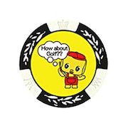 (メンズ、レディース)コインマーカー フエキくん MK0180 WH